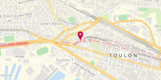 Plan de FOHET Catherine, 254 Avenue Rageot de la Touche, 83000 Toulon