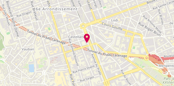 Plan de LAVIE Jean-Jacques, 24 Avenue du Prado, 13006 Marseille