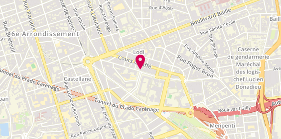Plan de CONTE Michel, 33 Avenue de Toulon, 13006 Marseille
