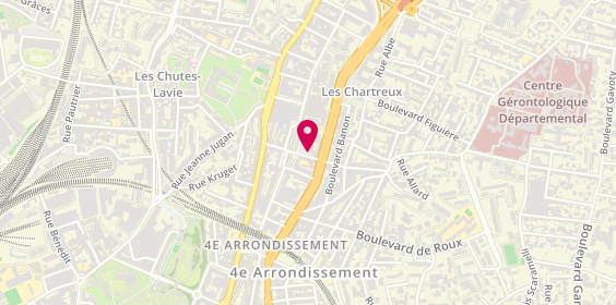 Plan de LESIEUR Emmanuelle, 264 Rue Saint Pierre, 13004 Marseille
