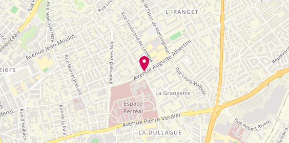 Plan de KHALIL-SKA Nada, 19 Avenue Auguste Albertini, 34500 Béziers