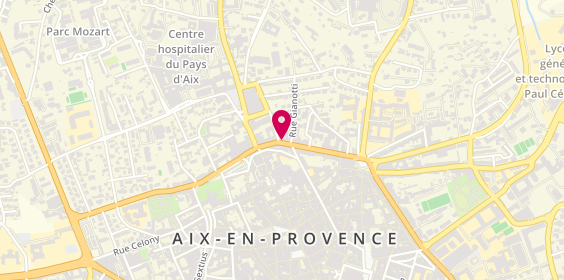 Plan de GARNIER Alicia, 27 Boulevard Aristide Briand, 13100 Aix-en-Provence