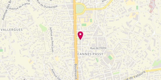Plan de GILLY Vincent, 20 Rue Shakespeare, 06400 Cannes