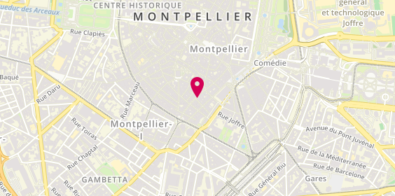 Plan de GIL-DOSSA Françoise, 35 Grand Rue Jean Moulin, 34000 Montpellier