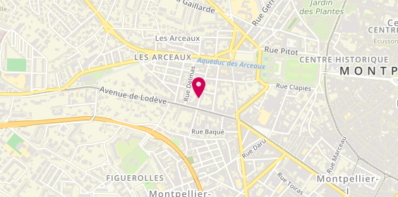 Plan de PUISSEGUR Amandine, 8 Rue des Volontaires, 34000 Montpellier