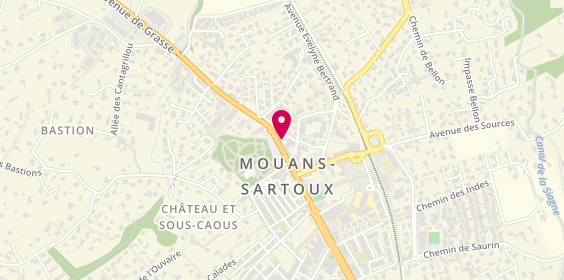 Plan de BEDEL Bettina, 120 Avenue de Grasse, 06370 Mouans-Sartoux