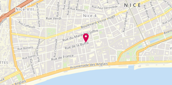 Plan de ROSSI Marc, 20 Rue de la Buffa, 06000 Nice