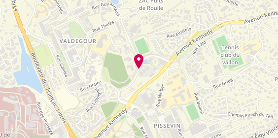 Plan de GROSJEAN Frédéric, 285 Rue Gilles Roberval, 30900 Nîmes