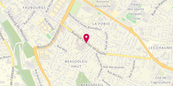 Plan de DELOUIS Pascale, 40 Avenue Charles de Gaulle, 82000 Montauban