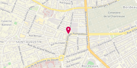 Plan de PORTMANN Héloïse, 49 Boulevard Georges Pompidou, 33000 Bordeaux