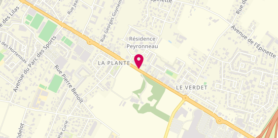 Plan de MOULIÉ-PEREZ Françoise, 73 Avenue du Général de Gaulle, 33500 Libourne