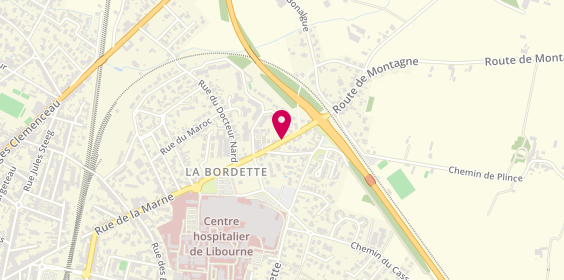 Plan de DONNADIEU Laurent, 159 Rue de la Marne, 33500 Libourne