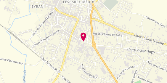 Plan de DIDIA Angaman, 64 Rue Aristide Briand, 33340 Lesparre-Médoc