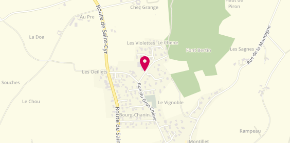 Plan de REICHENBACH Isabelle, 91 Chemin de la Foret, 42210 Bellegarde-en-Forez