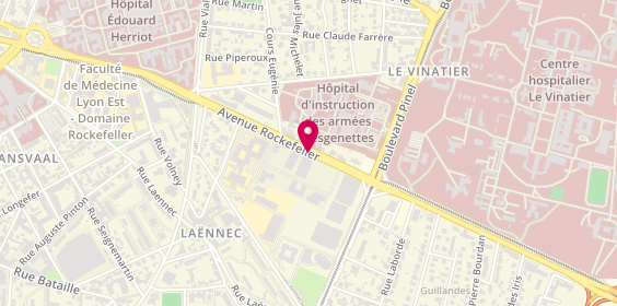 Plan de SOURNIES Gilles, 64 Avenue Rockefeller, 69008 Lyon