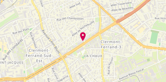 Plan de DELINIERE François, 15 Boulevard Paul Pochet Lagaye, 63000 Clermont-Ferrand