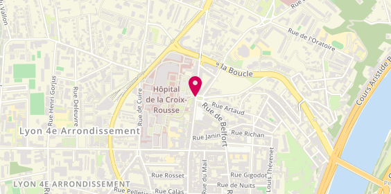 Plan de WALDER Rachel, 103 Grand Rue de la Croix Rousse, 69004 Lyon
