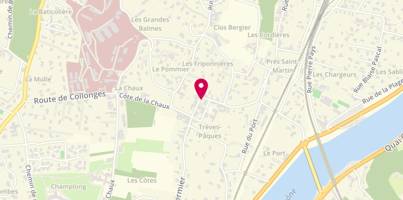 Plan de BLANC Christophe, 4 Place de la Tour, 69660 Collonges-au-Mont-d'Or