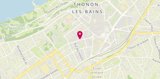 Plan de GLEYZE Pierre, 5 Avenue du Général de Gaulle, 74200 Thonon-les-Bains