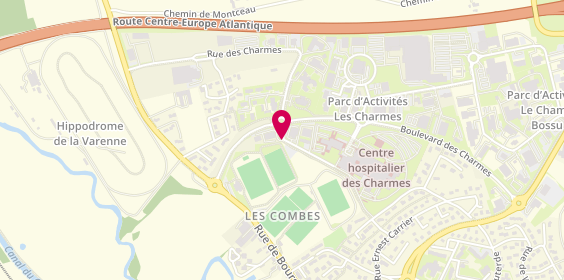 Plan de FOURNIER Louis, Boulevard des Charmes, 71604 Paray-le-Monial
