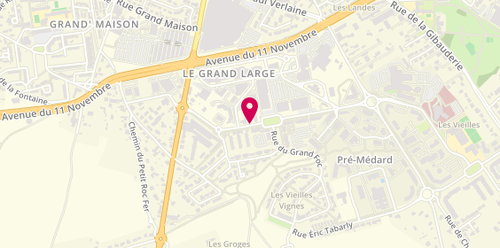 Plan de LECHAUX Emilie, 12 Rue d'Artimon, 86280 Saint-Benoît