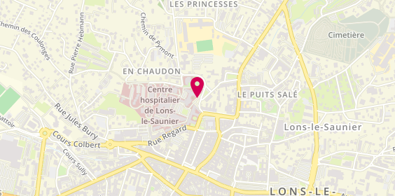 Plan de JAMEY Margot, 55 Rue Dr Jean Michel, 39016 Lons-le-Saunier