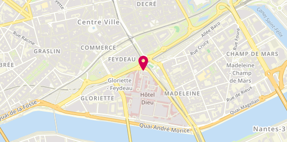 Plan de COZ Lucie, 1 Place Alexis Ricordeau, 44093 Nantes