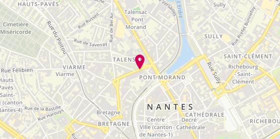 Plan de THELU-LOUTREL Sophie, 9 Rue Jeanne d'Arc, 44000 Nantes
