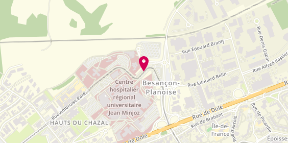 Plan de VOUGA Manon, 3 Boulevard Fleming, 25030 Besançon