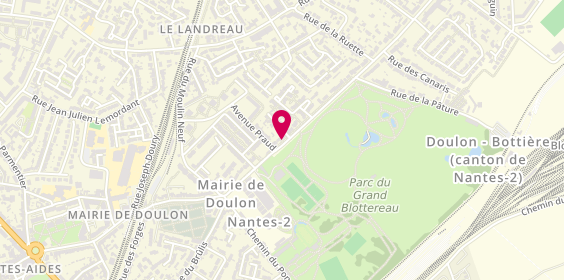 Plan de GUESNEAU Marie Frédérique, 71 Boulevard Auguste Péneau, 44300 Nantes