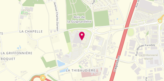 Plan de RUA Carina, 1 Avenue du Pr Alexandre Minkowski, 37170 Chambray-lès-Tours