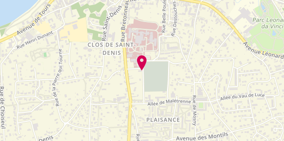 Plan de BONNIN Floriane, Rue des Ursulines, 37403 Amboise