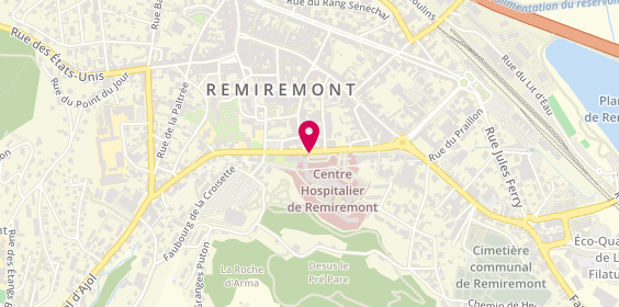 Plan de SHIMI Chiraz, 1 Rue Georges Lang, 88204 Remiremont