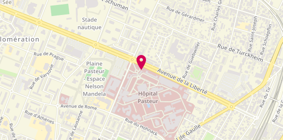Plan de ROYER Amélie, 39 Avenue de la Liberte, 68024 Colmar