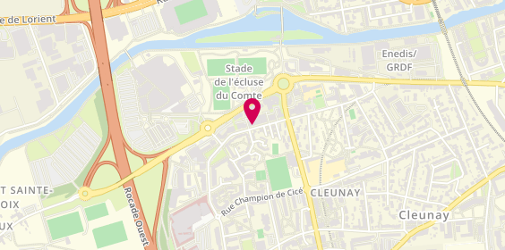 Plan de LUCAS Nicolas, 112 Rue Eugène Pottier, 35000 Rennes