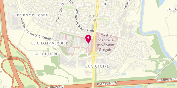 Plan de LABARTHE Caroline, 6 Boulevard de la Boutiere, 35768 Saint-Grégoire
