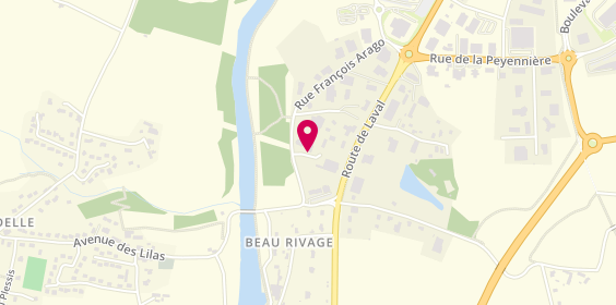 Plan de PILATEC Laura-Gabriela, 53 Impasse Claude Chappe, 53100 Mayenne
