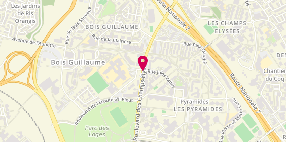 Plan de MOYAL Marc, 168 Boulevard des Champs Elysées, 91000 Évry-Courcouronnes