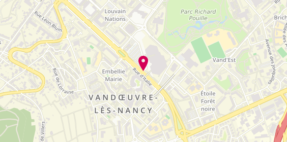 Plan de COUSQUER Gwenaele, 23 Boulevard de l'Europe, 54500 Vandœuvre-lès-Nancy