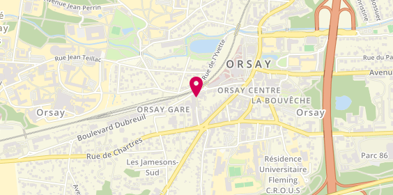 Plan de DALEY-SOMBARDIER Emmanuelle, 2 Passage du Chemin de Fer, 91400 Orsay