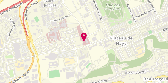 Plan de PATTE Charlotte, 95 Rue Ambroise Paré, 54000 Nancy