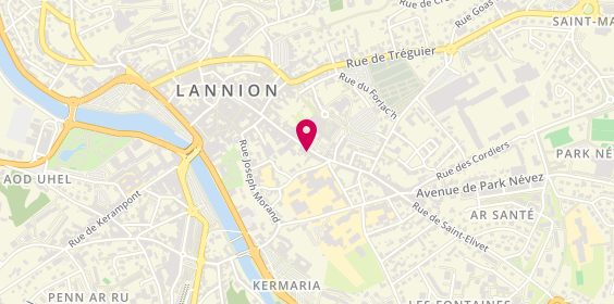 Plan de HEREN Patrick, 32 Rue Jean Savidan, 22300 Lannion