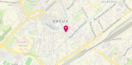 Plan de GROLLET Jérôme, 9 Rue Saint Denis, 28100 Dreux