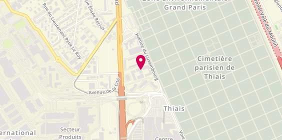 Plan de SAHLI Anès, Avenue du Luxembourg, 94320 Thiais