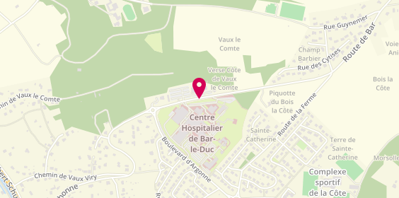 Plan de BUHLER Julie, 53 Route de Behonne, 55005 Bar-le-Duc