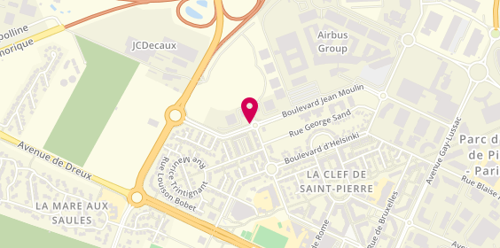 Plan de GIROUSSE Anne, 3 Boulevard Jean Moulin, 78990 Élancourt