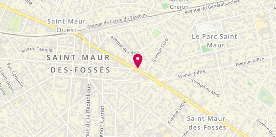 Plan de GESLIN Maxime, 31 Avenue Foch, 94100 Saint-Maur-des-Fossés