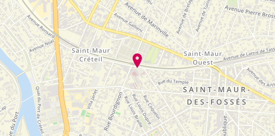 Plan de SOLTANE YNINEB Samïa, 48 Rue Alsace Lorraine, 94100 Saint-Maur-des-Fossés