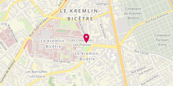Plan de BROUARD-DAUDIGNON Nora, 78 Avenue du General Leclerc, 94275 Le Kremlin-Bicêtre