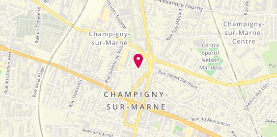 Plan de DEPREZ Christine, 15 Rue Marcel et Georgette Sembat, 94500 Champigny-sur-Marne